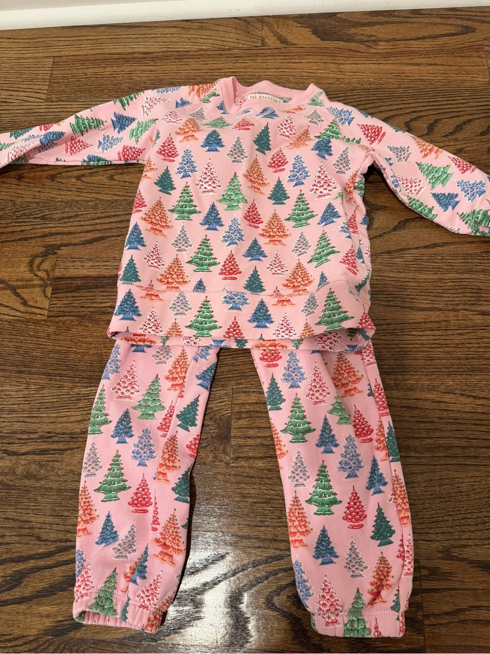 TBBC pima sweatshirt & matching pants set-- Need a Little Nostalgia print